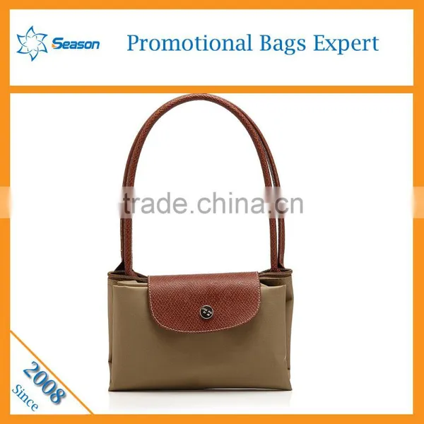Wholesale Reusable Shopping Bags Nylon Foldable Shopping Bag