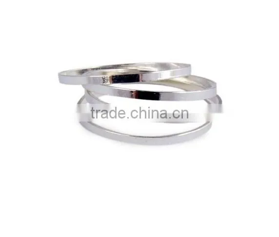 Women Gold Plated Rings Above Knuckle Midi Ring photo-3