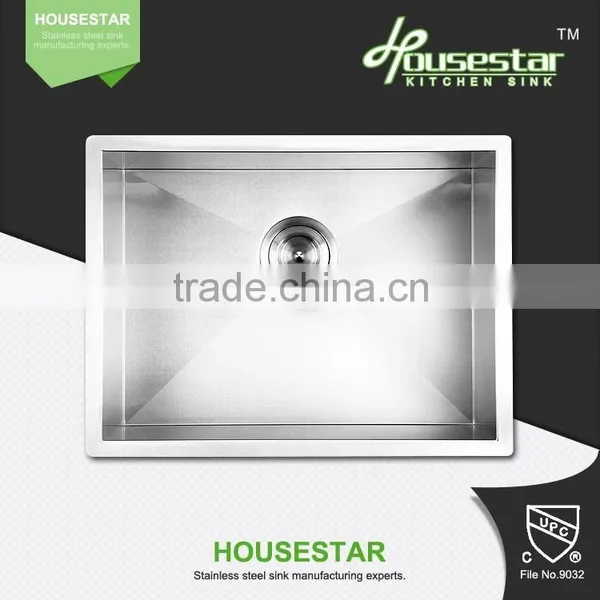 CUPC Certificate Direct Manufacturer Handmade Single Bowl Stainless Steel Kitchen Sink With Single Drainer --4944R photo-4