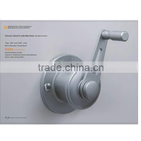 Aluminum Manual Laundry Rack Hanger Ceiling Mounted Hangers photo-2