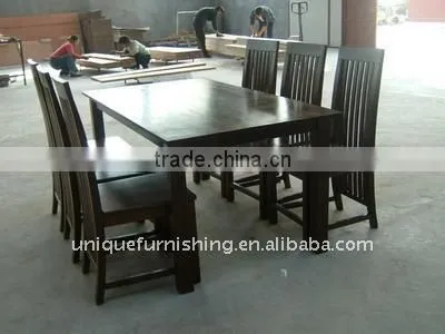 Dining furniture Solid wooden dining set