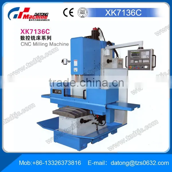 5# Turret Mill-head Vertical CNC Milling Machine XK7136B for Sale photo-2