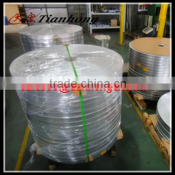 Pure Aluminium Strip Construction Insulation Alu Tape Used for Air Conditioner Alu Roll Without Pet Foil photo-5