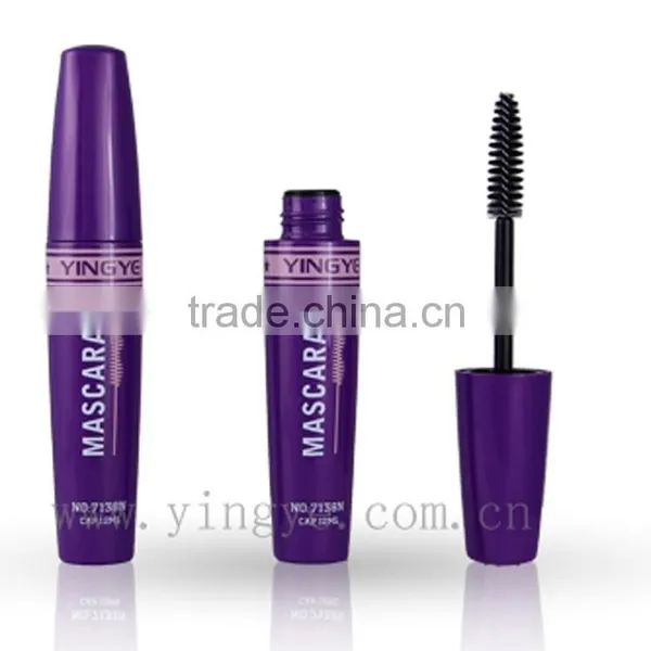 Small Silicone Fashion Plastic Mascara Tube With Brush