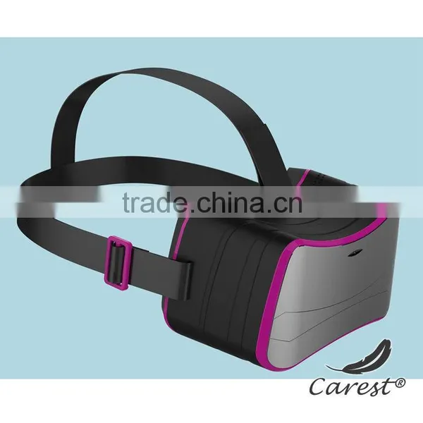 Factory Direct Selling Google Cardboard VR BOX Version VR Virtual Reality 3D Glasses photo-3