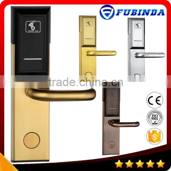 Rfid Card Security Handle Safe Electronic Hotel Smart Keyless Lockey Digital Door Lock photo-6