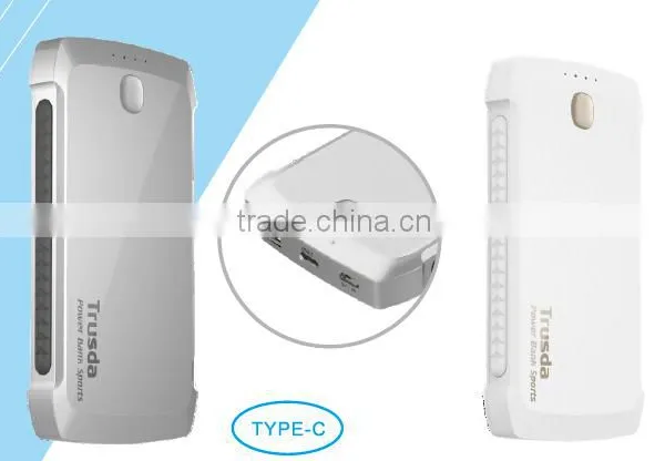 2017 Hot Products 5V 3A Input/output Fast Charging USB c Power Bank photo-5