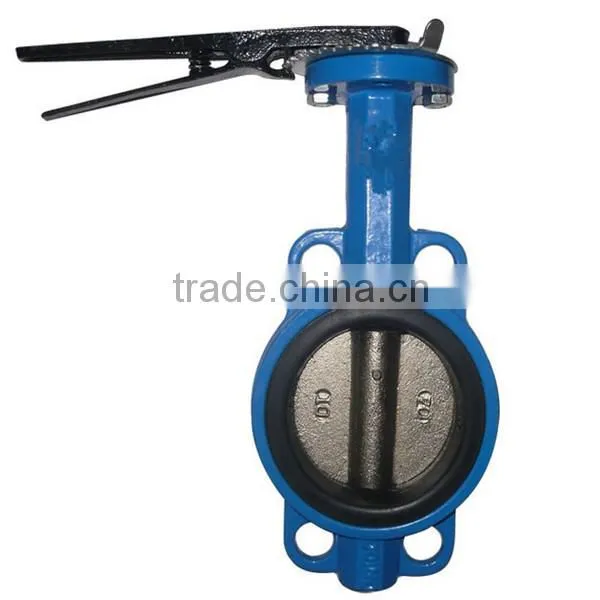 Hand Lever Wafer Butterfly Valve photo-3