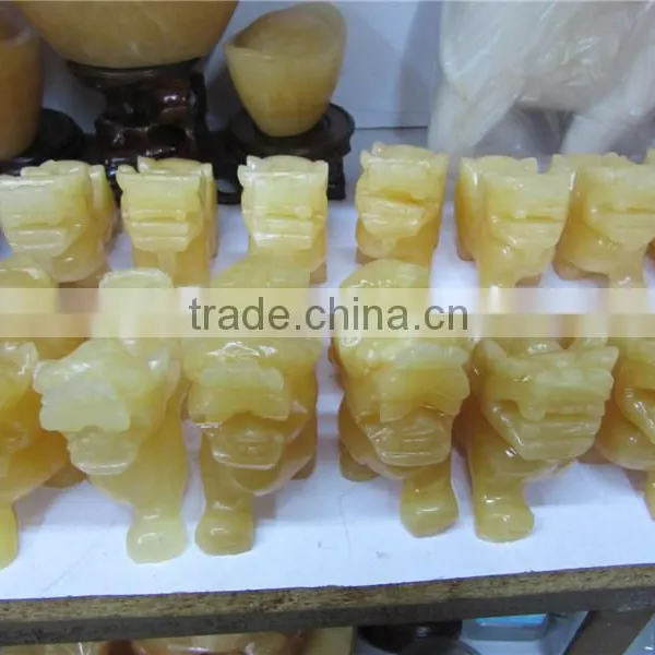 Eye-catching Hot Sale High Quality Chinese Yellow Jade Kylin photo-4