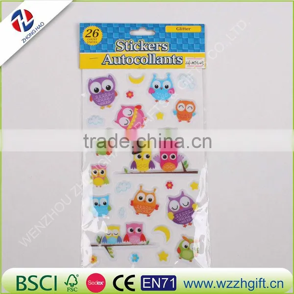 New Inside Out 3D Cartoon Puffy Stickers Birthday Party Favor Adorable Gift for Children photo-2