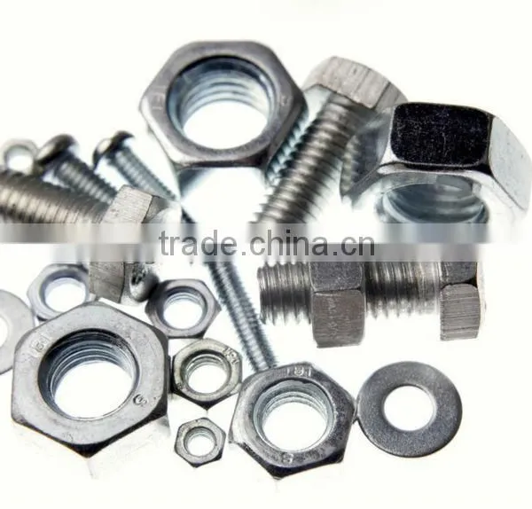 High Quality Metal Hex Bolts and Nuts DIN933/DIN934