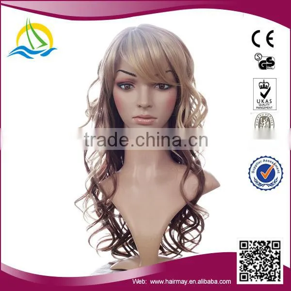 2014 Hot Selling New Fashion High Density Wigs Synthetic Dome