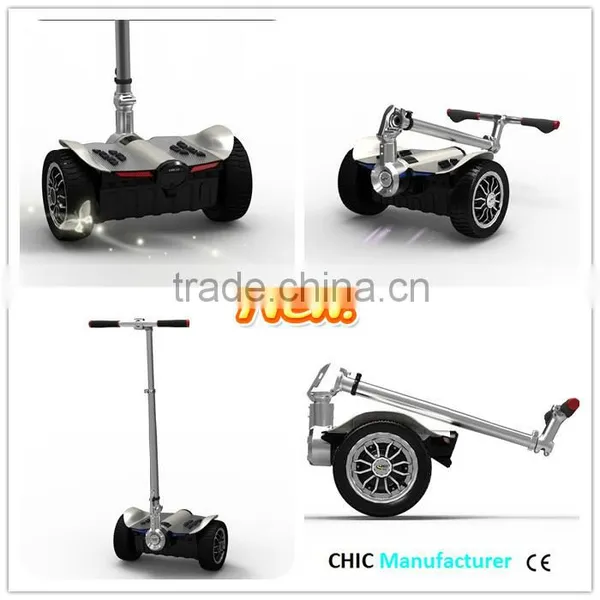 2 Wheel Self Balance Electric Powered Foldable Scooter photo-2