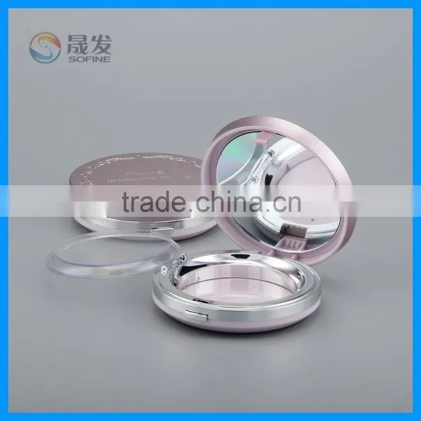 Cosmetics Empty Compact Powder Case With Mirror photo-2