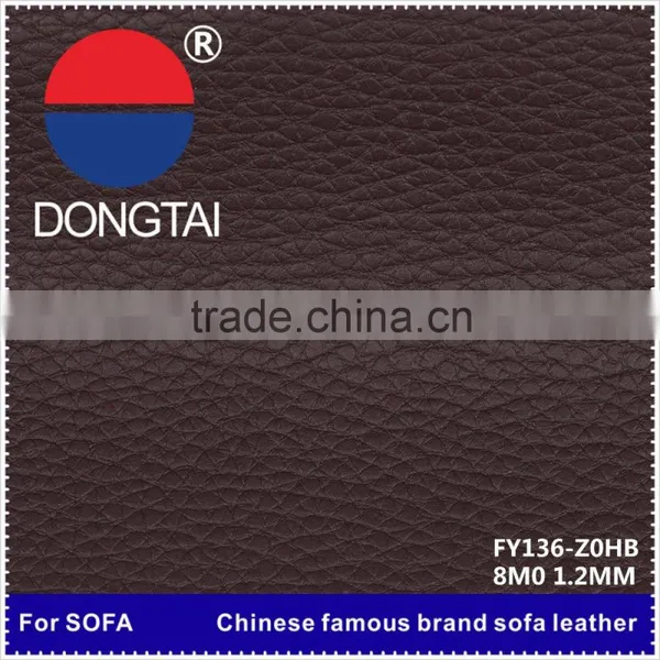 OME 2015 New Design FY123 1.0MM pu Synthetic Leather Suitable for Sofa photo-3