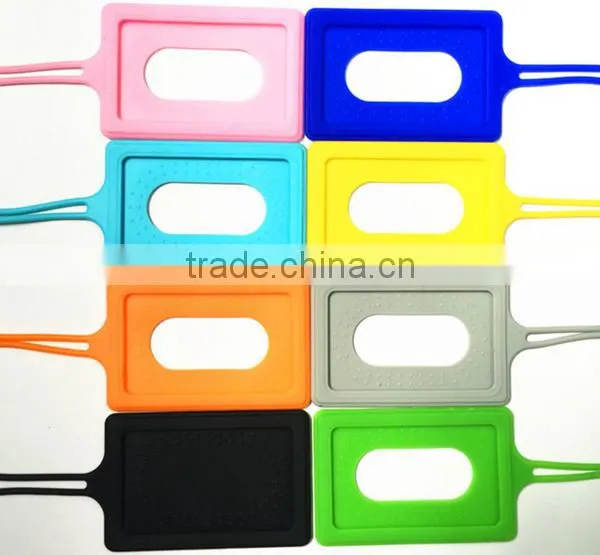 High Quality Specialized Silicone Rubber Luggage Tag Bag Tag photo-3