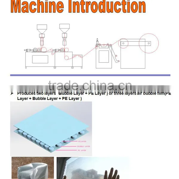 Made in China Air Bubble Film Machine for Packing the Furniture photo-6
