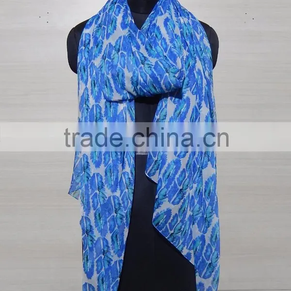 Printed Poly Chiffon Pareo photo-2