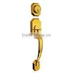 South America,Asia Market Hot Selling Polish Brass Keyed Grip Handle Set Lock