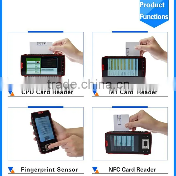 Quality Stuff Rfid Nfc Reader Machine, Contactless IC Card Reader With 3g Calling Wifi photo-6