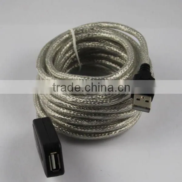 10M USB 2.0 A Male to Female Extension Repeater Cable,HFD-USB60