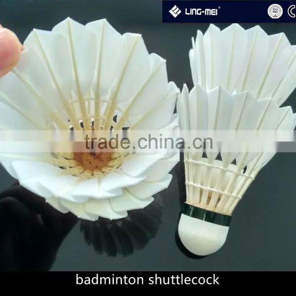 Cheap Price Class A Goose Feather Badminton Shuttle With OEM photo-5