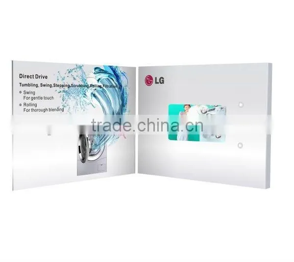 Hot Sale 2.4 Inch Open Hot Sexy Girl Photolcd Business Card Video Brochure for Advertising photo-4