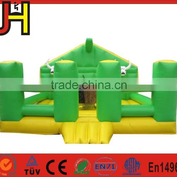 3 In 1 Attractive Game Inflatable Simulator Mechanical Rodeo Bull Price For Sale photo-4