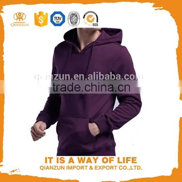 Hoodie Free Sample 100% Cotton Plain Hoodie Cotton Hoodie photo-2