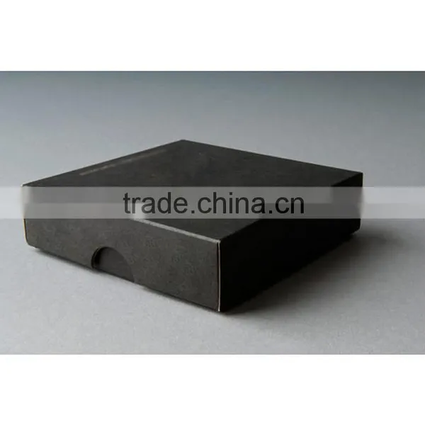 Chinese Factories Wholesale Custom Cardboard Jewelry Box, Black Beautiful Gift Box photo-2