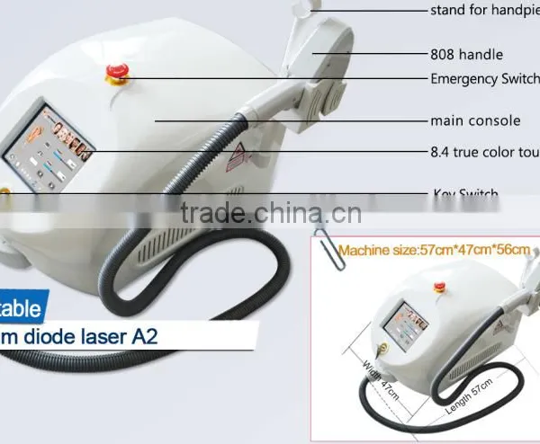 10-1400ms CE Approved Portable Hair Removal For No No Hair Removal 8800 Diode Laser 3000W photo-6