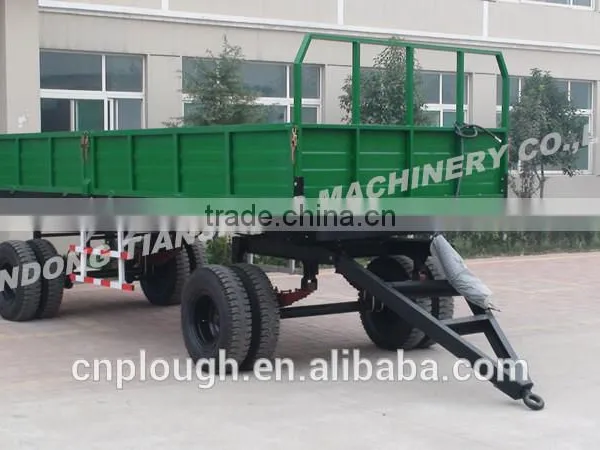 Tractor Hydraulic Dump Trailer 10 Tons Trailer