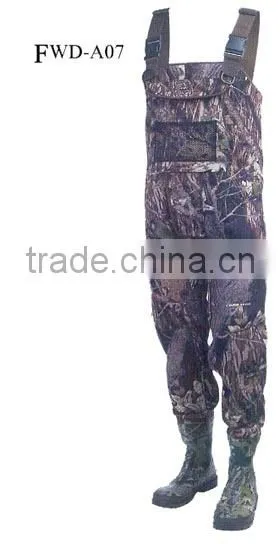 Neoprene waders