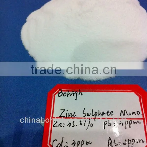 Zinc Sulphate as Coagulant