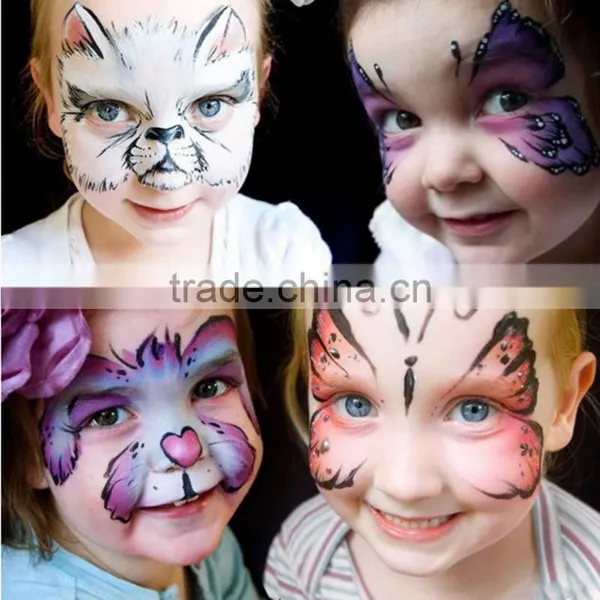 Professiona Washable Bride Make up Modeling Colour Face Paint Body Paint photo-6