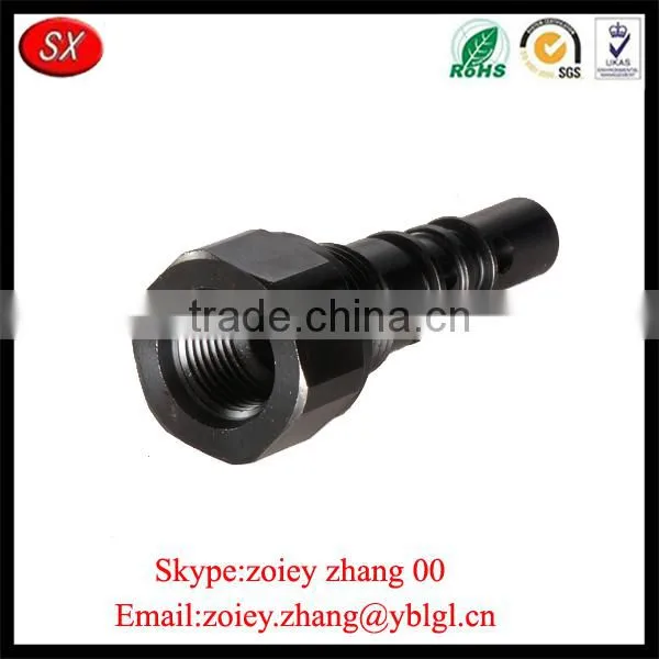 Dongguan Hardware Custom CNC Turning Female Thread Stainless Steel Auto Parts photo-2