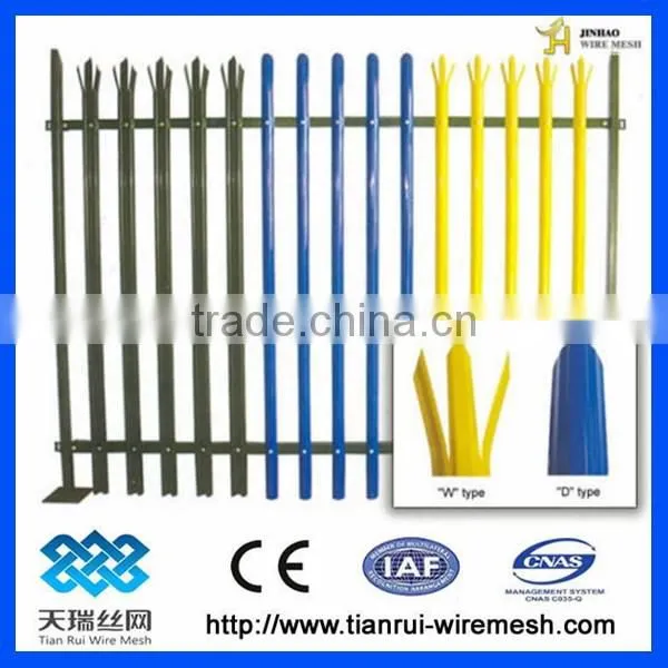 Palisade Fence /galvanized Palisade Fence/powder Coated Palsade Fence