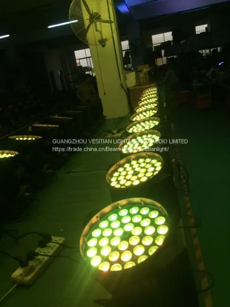 RGBW 36x10w светильник линейный 4 в 1 photo-3