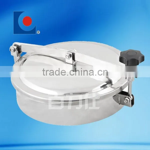 BLS Stainless Steel 500mm Stainless Steel Round Manhole Cover for Tank photo-3