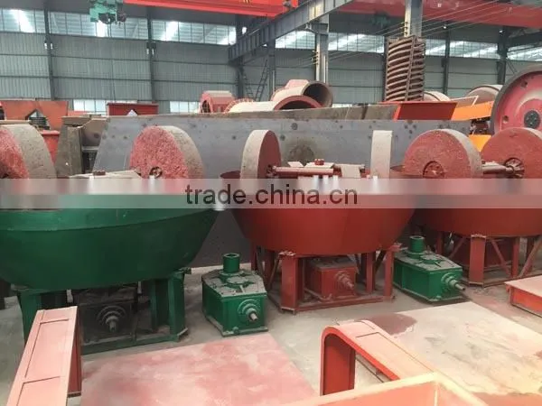2017 New Design Wet Pan Grinder,Gold Mining Pan,double Roller Mill photo-6
