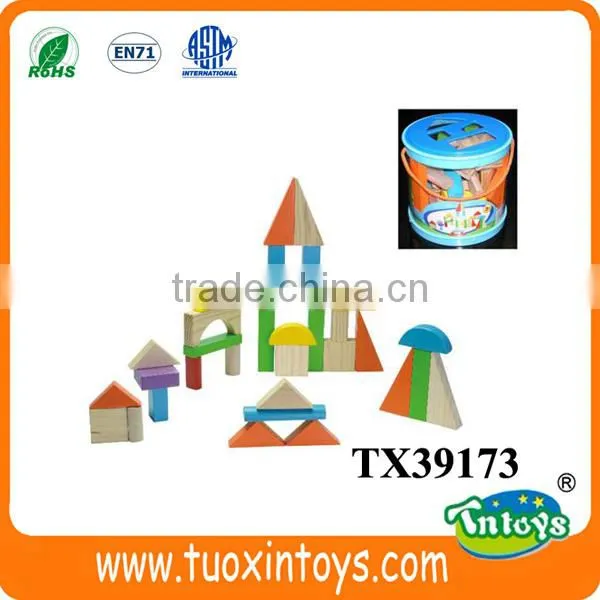 Wooden Construction Building Blocks Toys Creative Puzzle Toys for Children photo-3