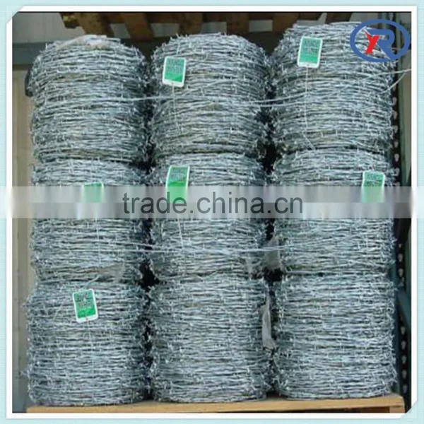 Barbed Iron Wire Mesh Fence/hot Dip Galvanised Barbed Wire photo-4