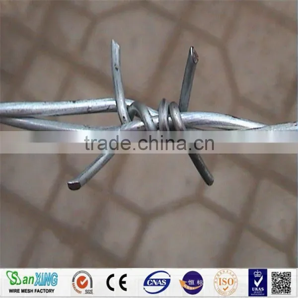 12 Gauge Barbed Wire Coil Type Galvanized Barbed Wire photo-2