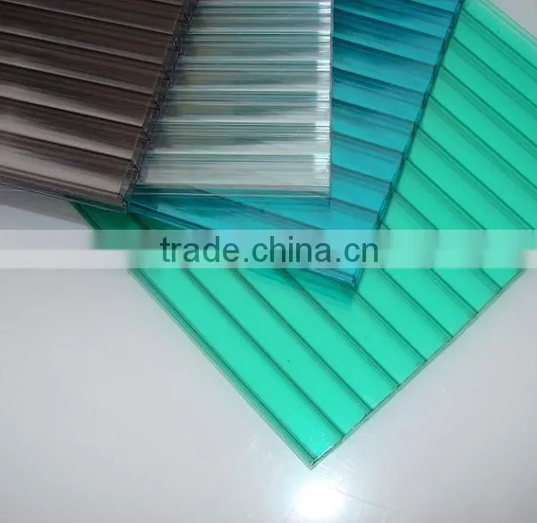 UV Coating Polycarbonate Hollow Sheet photo-2