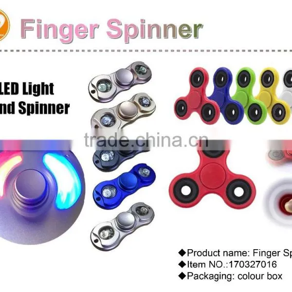 2017 New China Product EDC Fidget Spinner Toy Hand Toy Alloy Fidget Finger Spinner photo-2