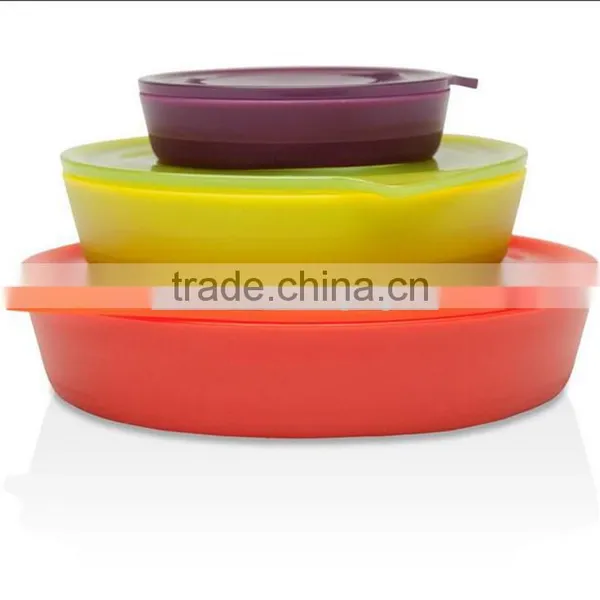 Silicone Fruit Bowl,silicone Salad Bowl,silicone Food Bowl photo-6