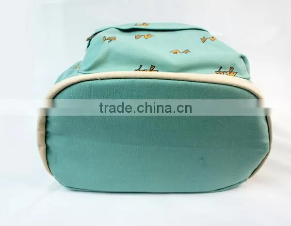 Casual Style Canvas Laptop Backpack/School Bag/Travel Daypack/Handbag photo-6