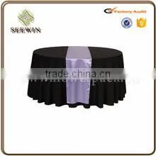 Popular Soft Quilt Satin Table Runner for Wedding Decoration photo-3
