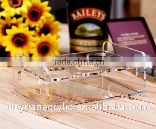 Best Price Rectangle Acrylic Bullet Shot Glass Display Holders photo-3