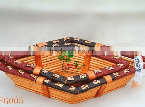 Willow Handmade Disposable White Wicker Tray